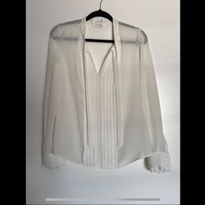 FRAME Long Sleeve Blouse - size Small